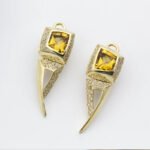 gold stones